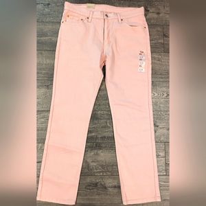 Men Levi Jeans 511 33x30 Pink